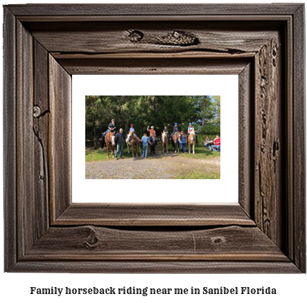 family horseback riding near me in Sanibel, Florida